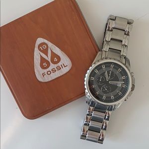 Fossil Silver Watch - Men’s